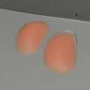 1 Pair Silicone Butt Lift Pads,Women Fake Buttocks Enhancers Inserts Removable Padding for Padded (0.78in Thickness, Pink)