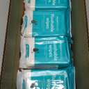 Amazon Basics Flushable Adult Toilet Wipes, Fragrance Free, 42 Count (Pack of 8) (Total 336 wipes) (Previously Solimo) EXP 12/16/2027