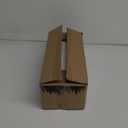 RICHER HOUSE 5 Set Floating Wall Mounted Shelves, Black Shelves for Wall Decor, Modern Picture Ledge Shelf with Lip for Storage, Nursery, Bedroom, Living Room, Bathroom - Black, 15.75in