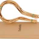 10 Pack Bamboo Hoop Trellis Circle Trellis for Potted Plants, Handmade 15 in. Bamboo Loop Stakes for Climbing Flowers and Vines