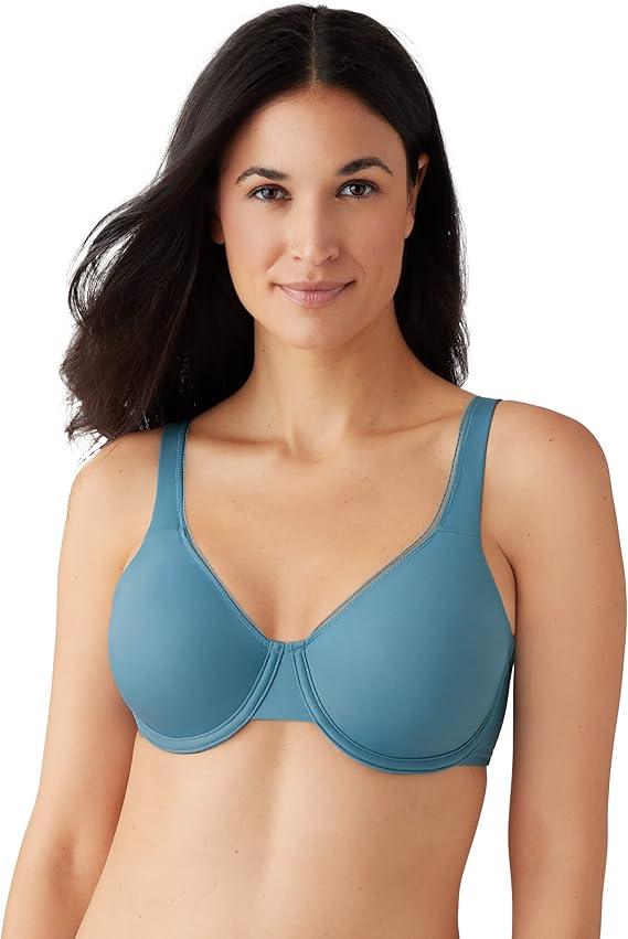 Wacoal Women's High Standards Underwire Bra (34DD, Provincial Blue)