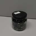 Ufmarine Binder Clips Paper Clips Assorted Sizes 200 Count (Black), Metal Paper Binder Clips with Box for Office, School and Home