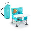 Bright Starts Disney Finding Nemo Pop 'N Sit Portable Booster, Indoor/Outdoor Use, Floor Seat with Feeding Tray, 6 Mos - 3 Yrs (1 Count (Pack of 1))