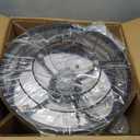 20in Farmhouse Fandelier Caged Ceiling Fans with Lights Flush Mount