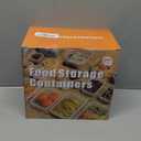 40 PCS Food Storage Containers with Lids Airtight (20 Containers & 20 Lids), Plastic Storage Meal Prep Container-Stackable 100% Leakproof & Microwave Organization and Storage Sets, Lunch Containers