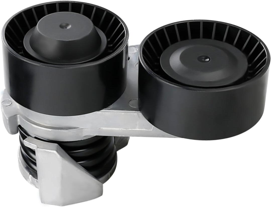 Belt Tensioner Assembly with Pulley Compatible with 2008-2010 BMW 135i/ 2007-2010 335i/ 2008-2010 535i/ 2008 535xi/ 2011-2013 335is Replacement for 11287563927 11287563926