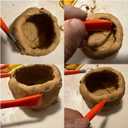 3 x Langqun Clay Tools for Kids, Pottery Ribs for Clay & Pottery Tools, for Sculpting, Modeling, Carving, Shaping,Ceramic Tools Supplies