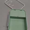 NatraProw Bento Box for Adult, 1200 ML Lunch Containers for Adults, LeakProof Lunch Box with Utensils, BPA Free, 3 Compartment Bento Box Microwave Safe, Green