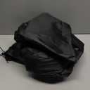 SIRUITON Patio Heater Covers with Zipper and Air Vent,Waterproof Outdoor Heater Cover, Dustproof,Wind-Resistant,UV-Resistant,Snow-Resistant,87" Height x 33" Dome x 19" Base, 420D Black