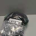 MASCOMODA Women's Tops Dressy Casual Fall Puff Long Sleeve Eyelet Button Shirts V Neck Lace Embroidered Hollow Out Work Blouse (X-Large, Black)