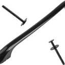 5304458312 Oven Door Handle Replacement Compatible for Ken-More Elec-trolux Frigi-daire Oven Range Stove, Stove Handle Replaces 316443600 AP3965016,with 2 * 316433300 Screws (Black)