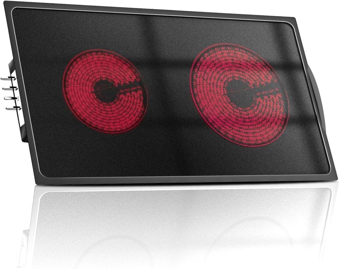 Upgraded A122B Radiant Cartridge Compatible with Jenn Air Cooktop Replacement Parts Radiant Cartridge JEA8120ADB A122BA Electric Range Cooktop Stove Burners Whirlpool Jennair Cooktop Parts