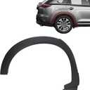SecosAutoparts Fender Plastic Trim, Rear Right Passenger Side Wheel Arch Fender Molding Trim Fit for Mazda CX-9 2016-2023, 2.5L l4, Replace# TK48-51-W50F TK48-51-W50H TK4851W50F TK4851W50H