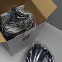 Automatic Cat Feeders for Two Cats, 5L/20 Cups Double Automatic Cat Food Dispenser with 2 Stainless Bowls, Timer Setting 20 Portions 6 Meals Per Day, 10s Meal Call, Pet Feeder for Dog (Black, 5L)