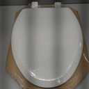 Mayfair NextStep2 Toilet Seat with Built-In Potty Training Seat, Slow-Close, Removable that will Never Loosen, Elongated, White