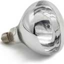 Heat Lamp Bulb Clear Infrared Light Bulb 250 Watt Hard Explosion-Proof Glass for Chicks, Poultry, Bathroom, Food Heating, Light Therapy (120V, 250W)