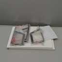 SRIWATANA Floating Shelves Wall Mounted Set of 2 Rustic Wood Shelves with Large Capacity(Washed White)