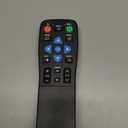 Universal Big Button Remote for Seniors, Elderly, 2-Device Control - Learning Functions, Use for TV, Streaming Box, Soundbar Audio Recevier, DVD/VCR/SAT Device & DVD, Dementia Friendly GiFeets