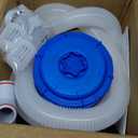KimFilter Transparent 1000 GPH Above Ground Pool Filter Pump Easy Cartridge Status Viewing | Powerful Pool Cartridge Filter Pump System | Enhanced Circulation & Filtration for Crystal-Clear Water