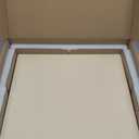 Unicook Pizza Stone for Oven and Grill, 16 x 14 Inch Rectangular Baking Stone for Bread, Cordierite Pizza Pan for Baking Crispy Bread and Cookies, Includes Carry Rack and Dough Scraper