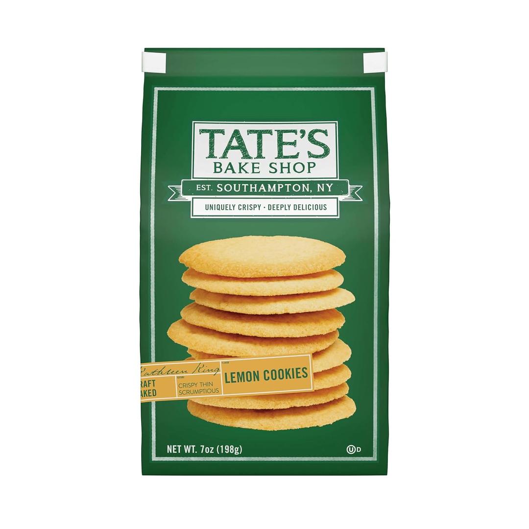 Tate's Bake Shop Lemon Cookies, 7 oz (EXP 04/25/26)