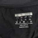 Cotrasen Mens T-Shirts Cotton Short Sleeve Pocket Tee Shirt Casual Crew Neck Moisture Wicking Soft Basic T Shirts (Large, Black)