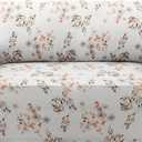H.VERSAILTEX Printed Couch Slip Covers for 2 Cushion Couch Sofa High Stretch Loveseat Covers Floral Pattern Dog Couch Cover Protector Super Soft Fabric(Chic Bloomsom,Loveseat)