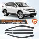 Tape-on Window Visors Rain Guards Fit for Honda CR-V CRV 2023-2026 6PCS