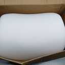 Cervical Neck Pillow, Adjustable Memory Foam for Neck Support, White, 14.13*23.59*4.22inch