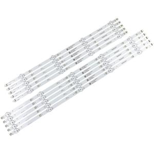 10 Pieces LED Backlight Strips for 55'' TV LB55135 NS-55DF710NA19 LBM550M0501-PJ-4(L) 55UN70006LA