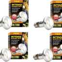 Exo Terra Sun-Glo Basking Infrared Spot Lamp, 75-Watt/120-Volt (4 Pack)