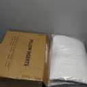 puredown Euro Pillow Inserts 24 x 24 (Pack of 2, White), Feather Down Pillow Stuffer, White Throw Pillows for Bed, Couch, and Cushion