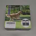 GPS Dog Electronic Fence, Wireless Training Collar- No Subscription Required, Customizable Boundaries via App 3280 FT, IPX7 Waterproof Rechargeable Collar, Smart Training Fence, Automatic Sleep/Wake (black)