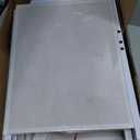 Furnulem Tall 4 Drawers Dresser, Vertical Storage Tower for Bedroom, Hallway, Entryway, Nursery, Closet Organizer, Nightstand Bedside Table Furniture, Sturdy Steel Frame, Wood Top, White