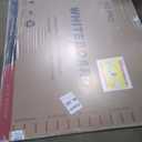 VIZ-PRO Dry Erase Board/Whiteboard, 60 x 48 Inches, Wall Mounted Board for School Office and Home 5' x 4'