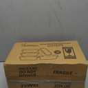 VERONES 5 Pack 36 OZ Glass Meal Prep Containers, Airtight Glass Lunch Containers Set, Glass Food Storage Containers with Lids,Exclusive of BPA, for Microwave, Oven, Freezer & Dishwasher Friendly,Grey