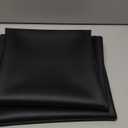 Large Silicone Mat, 48"x32"(120cmx80cm) Silicone Mats for Kitchen Counter, Non-Slip Heat Resistant Mat, Kitchen Counter Mat, Waterproof Countertop Protector for Craft, Black