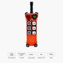 Hoist Crane Wireless Remote Control Double Transmitters Industrial Channel Lift Radio F21-E1 (AC/DC 65V-440V 1 Transmitter + 1 Receiver)