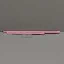 1Pcs Spring Tension Curtain Rod 26-39 inch Spring Tension Rods Pink Tension Rods Adjustable Spring Rod Extendable Tension Rod For Kitchen, Bathroom, Window