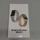 Health Fitness Tracker, Smart Watch with 24/7 Heart Rate and Blood Oxygen Monitor, Sleep Tracker with IP68 Waterproof, Activity Tracker Pedometer Step Counter for Women Men (Silver)