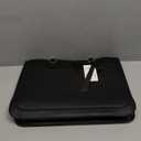 RAINSMORE Laptop Bag for Women 15.6 Inch Work Tote Bags Leather Laptop Tote Waterproof Computer Bag Professional Office Business Briefcase Large Handbag for College Teacher Travel, Black