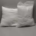 MIULEE Throw Pillows Inserts, Pack of 2 18x18 Inch 100% Virgin Fiber Filling Bed Couch Pillows