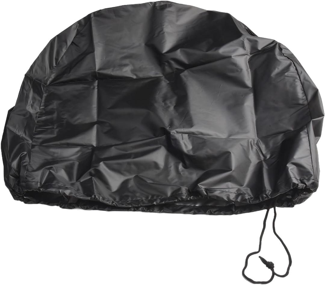 210D Oxford Cloth Waterproof Dust Cover For Industrial Electric Fan, Foldable Electric Fan Dust Cover Protector, Black