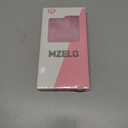 MZELQ for iPhone 16 Pro Case, Silicone Floral Flower Cute Pattern, Camera Protection Soft Slim Shockproof for Girls Women -Black