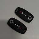 TANDRIVE 5-Button Key Fob Cover for 2023-2026 Nissan Rogue Pathfinder and 2024-2026 Sentra, Silicone, 2-Pack, Black