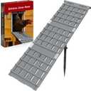 Chicken Coop Ramp, Ladder Length Adjustable for Henhouse, Coop Steps for Feet Problem or Cannot Fly Chickens, Sturdy, Rot-Resistant, Waterproof