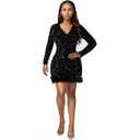 Women Sexy Elegant Sparkly Rhinestone Birthday Cocktail Party Club Night Outfit Prom Dress Evening Dress 88 Black L