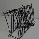 Elsjoy 2 Pack Reusable Bag Drying Rack, Silicone Food Storage Bag Drying Rack Plastic Bags Dryer Stand, Black Kitchen Drying Rack Holder for Bottle, Plate, Cutting Board