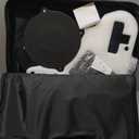 LEKATO Electronic Drum Set, Portable Electric Drum Set for Beginner with Quiet Mesh Snare Drum Pads, 220+ Sounds, USB MIDI, 2 Switch Pedal, Electric Drum Kit with Sticks, Travel Bag