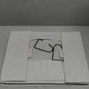 StorageWorks Hanging Closet Organizer, 3-Shelf Hanging Closet Shelves with Top Shelf, 15 "W x 12" D x 31" H, Extra-Large Space, Light Grey